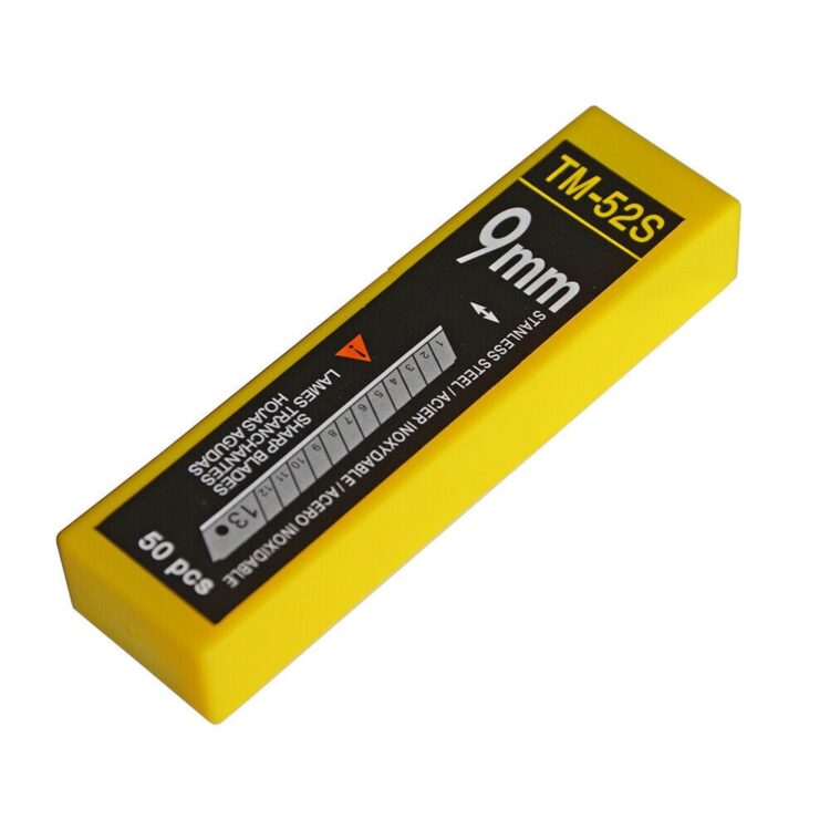 GSW 9 mm reserve afbreek messen (50 stuks) - Afbeelding 2